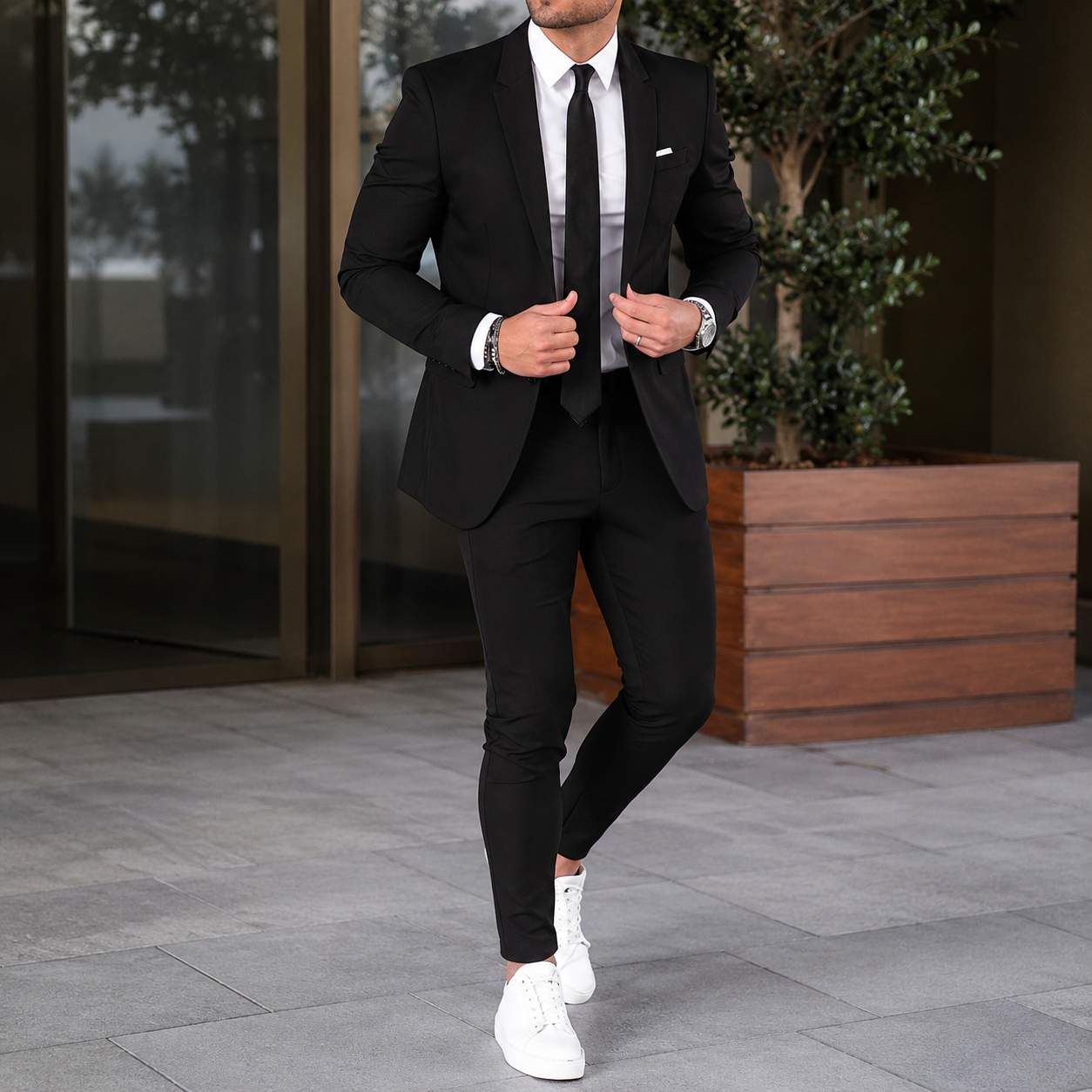 Men's Suit For Wedding Slim Fit - Image 3