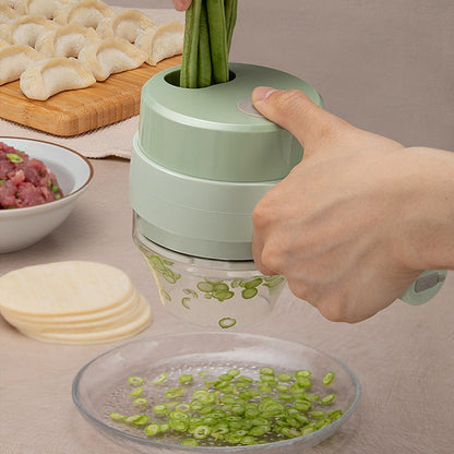 Mini Food Processor Electric Chopper Portable Rechargeable Garlic - Image 6