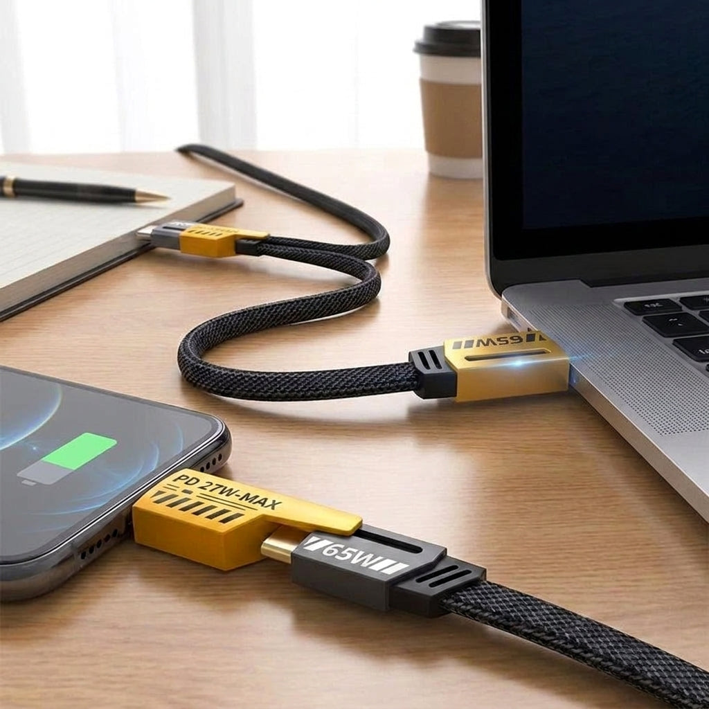 Fast Charging Cable Lightning Cable 4 1 Multi Durable - Image 1