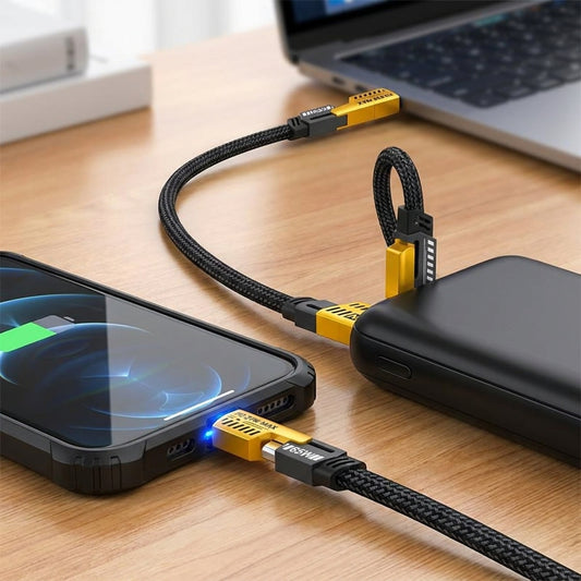 Fast Charging Cable Lightning Cable 4 1 Multi Durable - Image 2