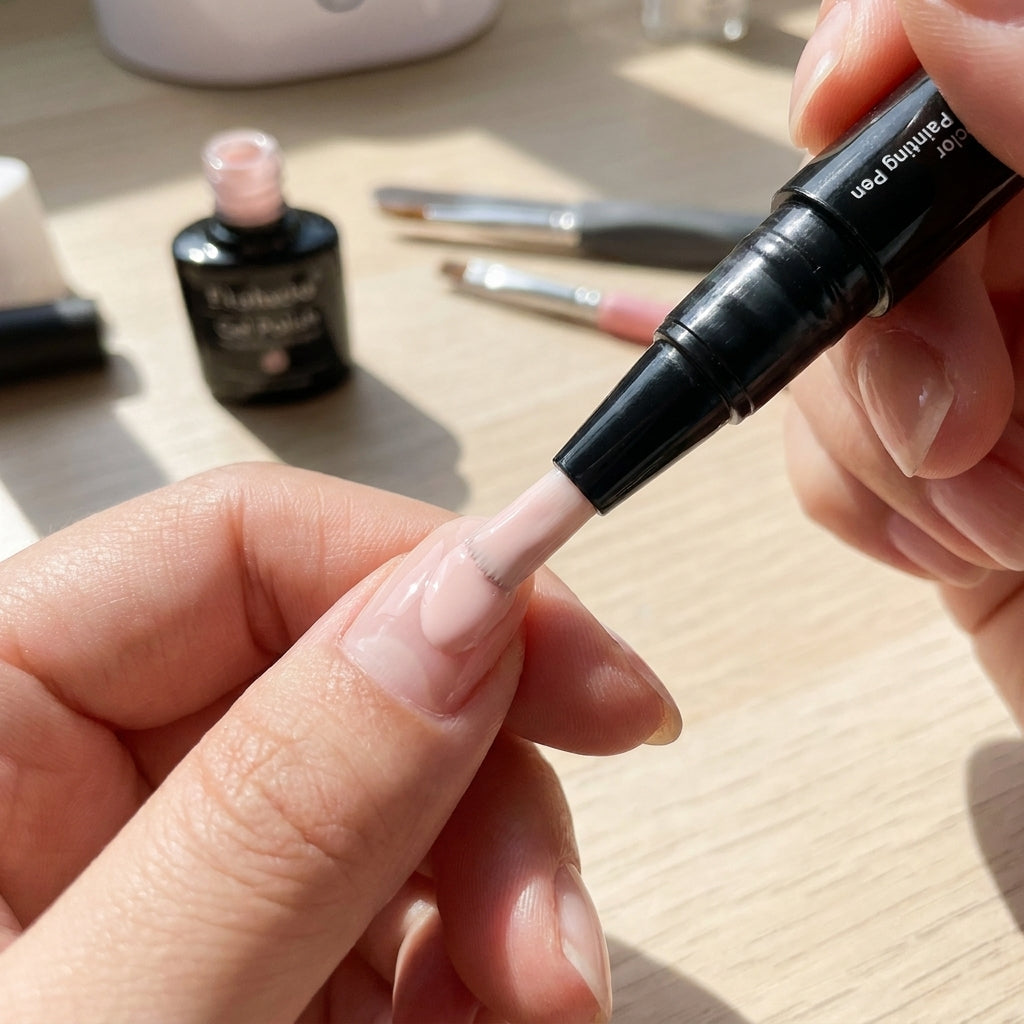 Nail Art Pen Gel Polish One Step Painting Manicure Tool - Image 11