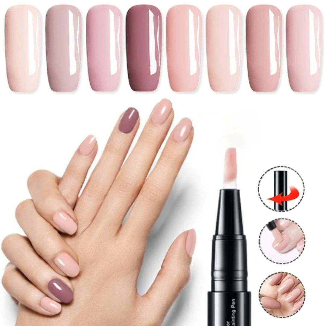Nail Art Pen Gel Polish One Step Painting Manicure Tool - Image 4