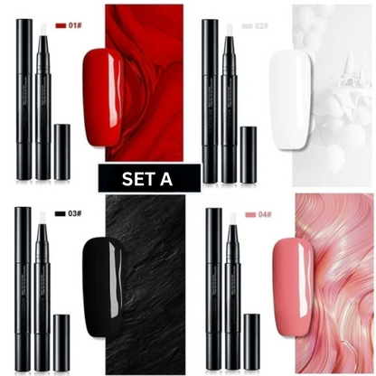 Nail Art Pen Gel Polish One Step Painting Manicure Tool - Image 5