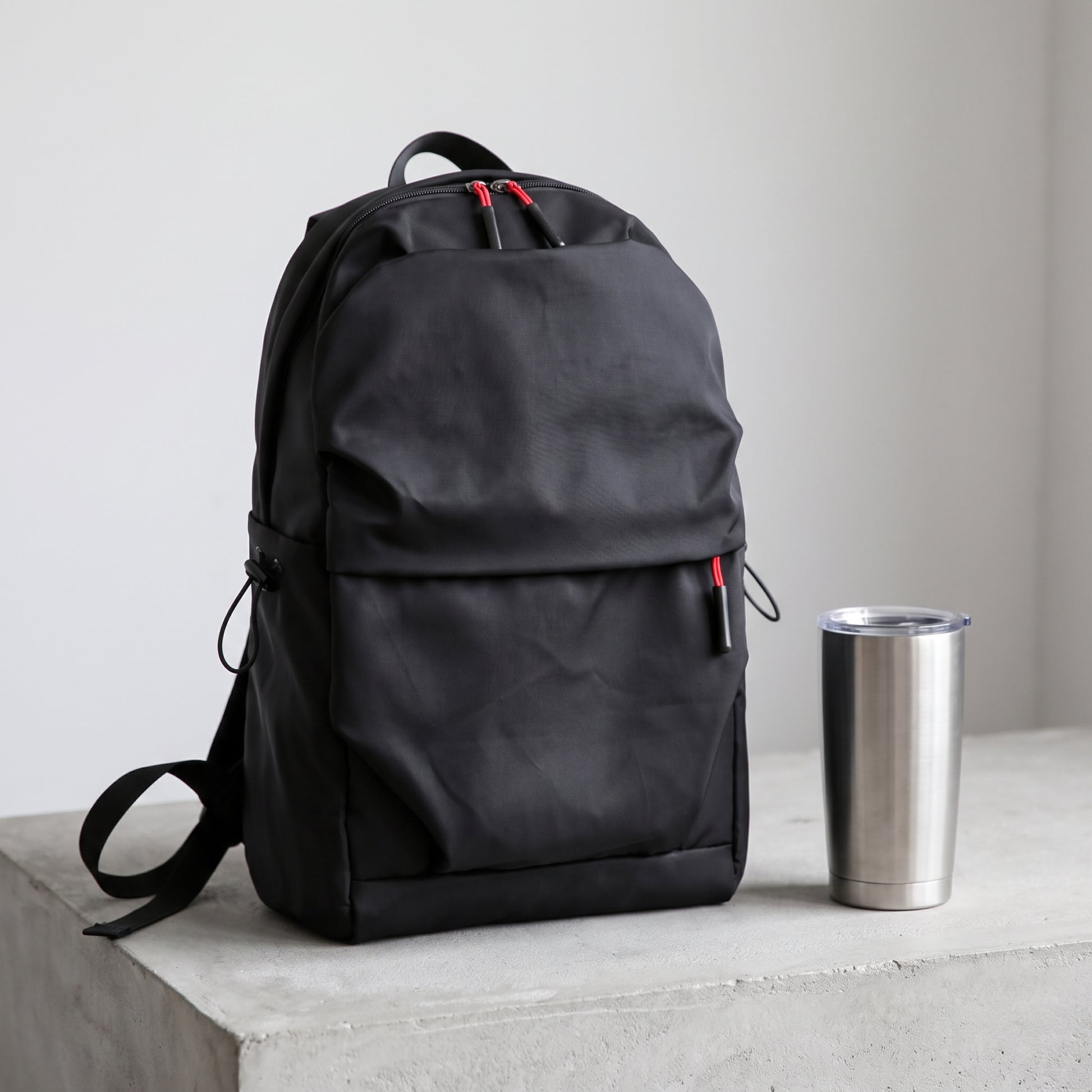Backpack Laptop Nylon Minimalist Travel - scale