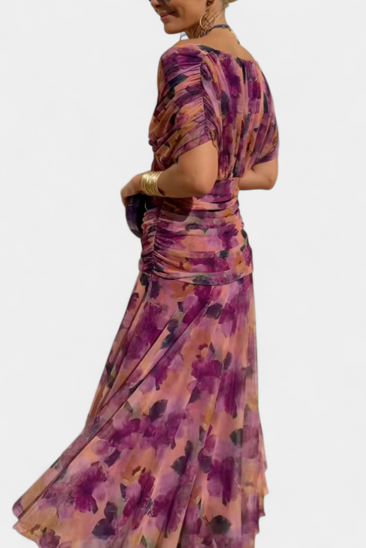 Off Shoulder Maxi Dress V Neck Maxi Dress Maxi Dress With Sleeves - Image 10