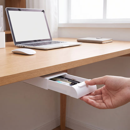 Desk Organizer Under Drawer Adhesive Plastic - Image 10