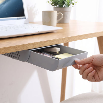 Desk Organizer Under Drawer Adhesive Plastic - Image 4