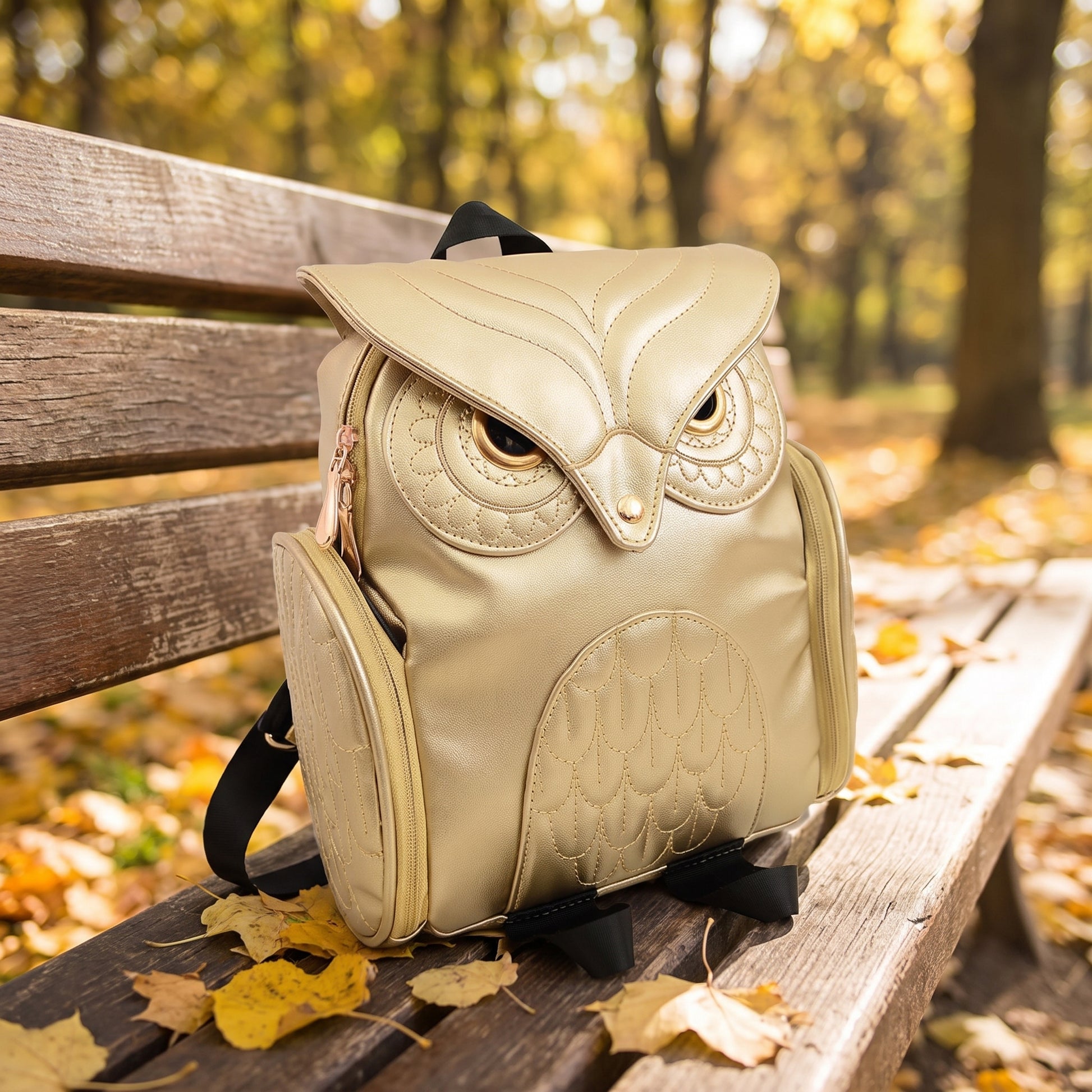 Cartoon Owl Backpack Cute Fashion Mini Shoulder Bag - hero