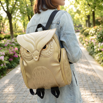 Cartoon Owl Backpack Cute Fashion Mini Shoulder Bag - hero