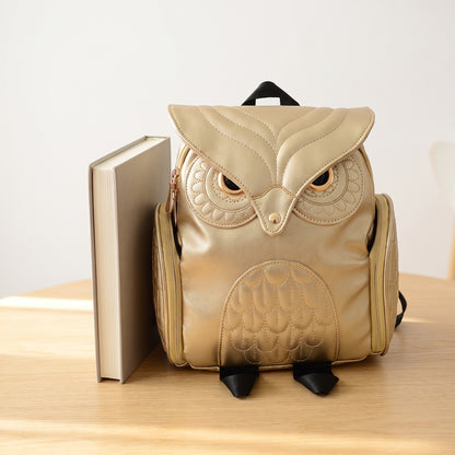 Cartoon Owl Backpack Cute Fashion Mini Shoulder Bag - scale