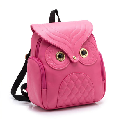 Cartoon Owl Backpack Cute Fashion Mini Shoulder Bag - studio
