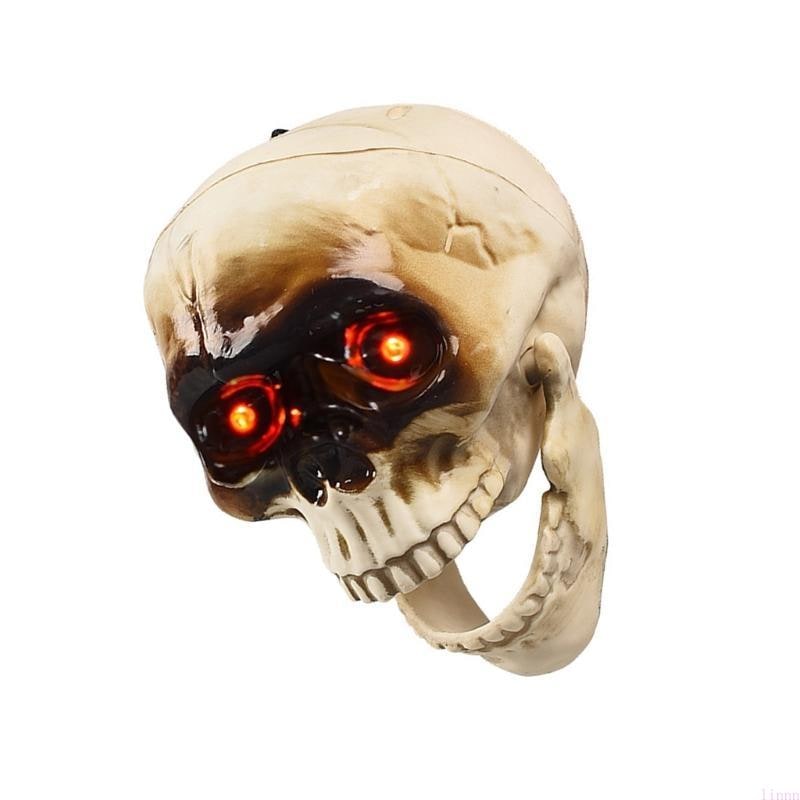 Party Decoration Halloween Decor Home Animated Skull Prop - Image 5