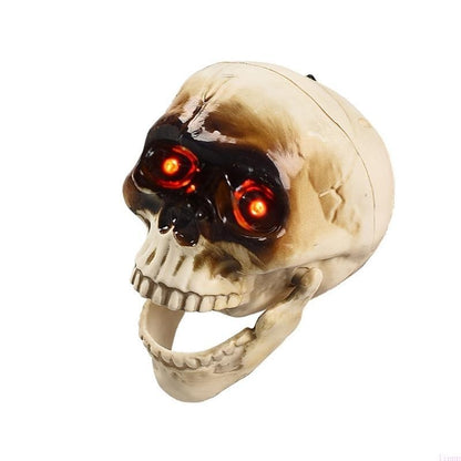Party Decoration Halloween Decor Home Animated Skull Prop - Image 7