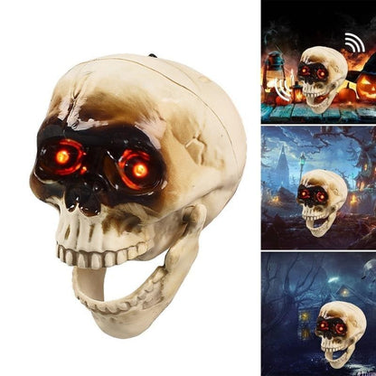 Party Decoration Halloween Decor Home Animated Skull Prop - Image 9
