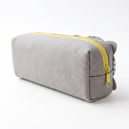 Pencil Case Pouch Cute Cat Canvas Stationery Organizer - angle