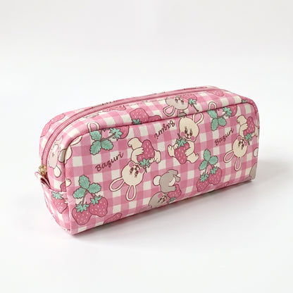 Pencil Case Pouch Cartoon Stationery Organizer - angle