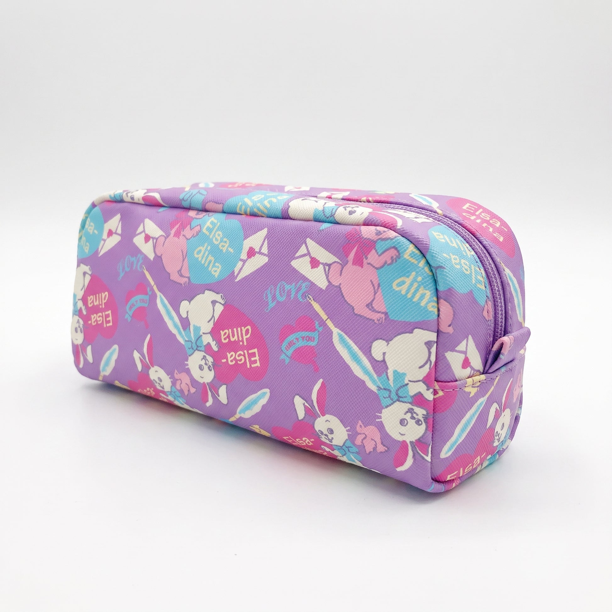 Pencil Case Pouch Cartoon Stationery Organizer - angle