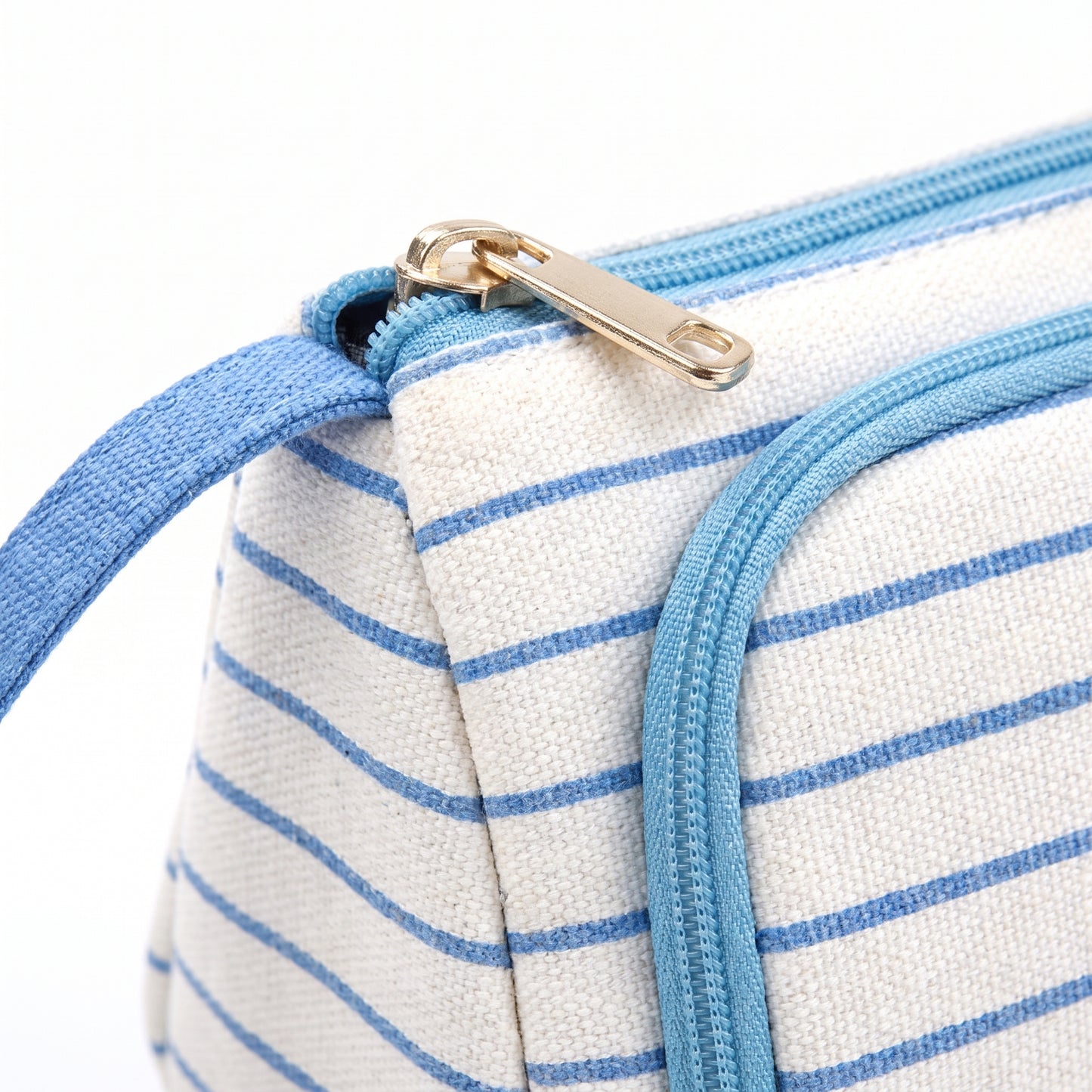 Pencil Case Pouch Fabric Stationery Organizer Large Capacity - detail