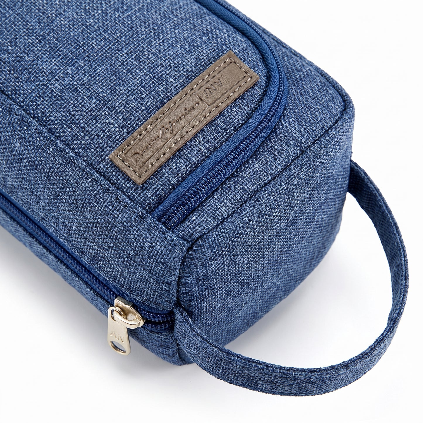 Pencil Case Pouch Fabric Stationery Organizer Large Capacity - detail