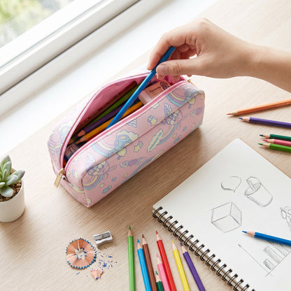 Pencil Case Pouch Cartoon Stationery Organizer - Image 10