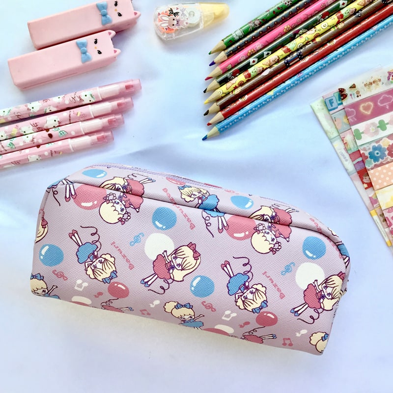 Pencil Case Pouch Cartoon Stationery Organizer - Image 4