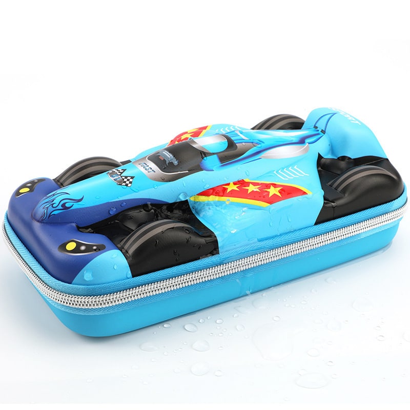 Pencil Case Race Car 3D Molded Large Capacity Stationery Organizer - Image 3