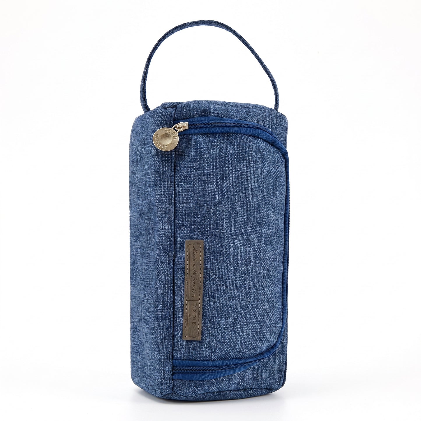 Pencil Case Pouch Fabric Stationery Organizer Large Capacity - studio
