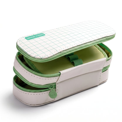 Pencil Case Pouch Makeup Stand-Up Stationery Organizer - studio