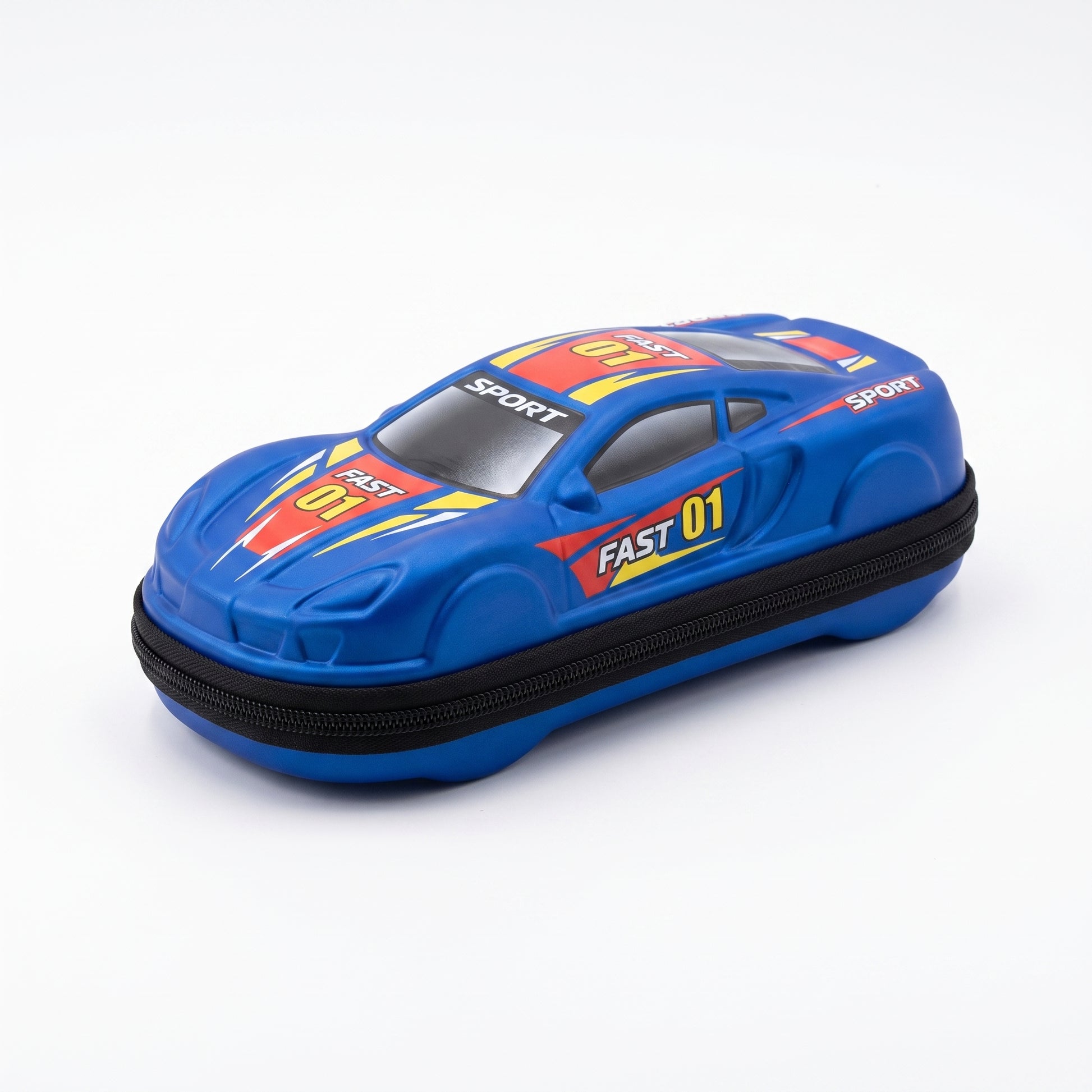 Pencil Case Race Car 3D Molded Large Capacity Stationery Organizer - studio