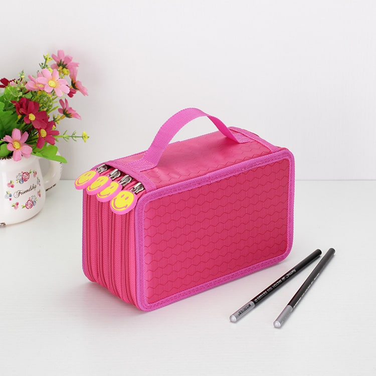 Pencil Case Zippered Holder Large Capacity Art Supply Organizer - Image 10