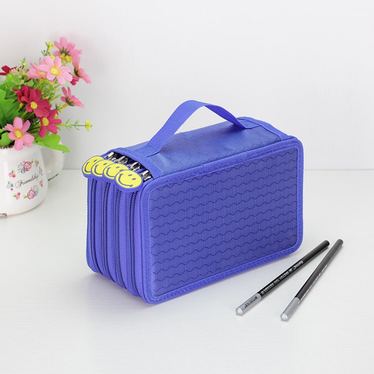 Pencil Case Zippered Holder Large Capacity Art Supply Organizer - Image 12