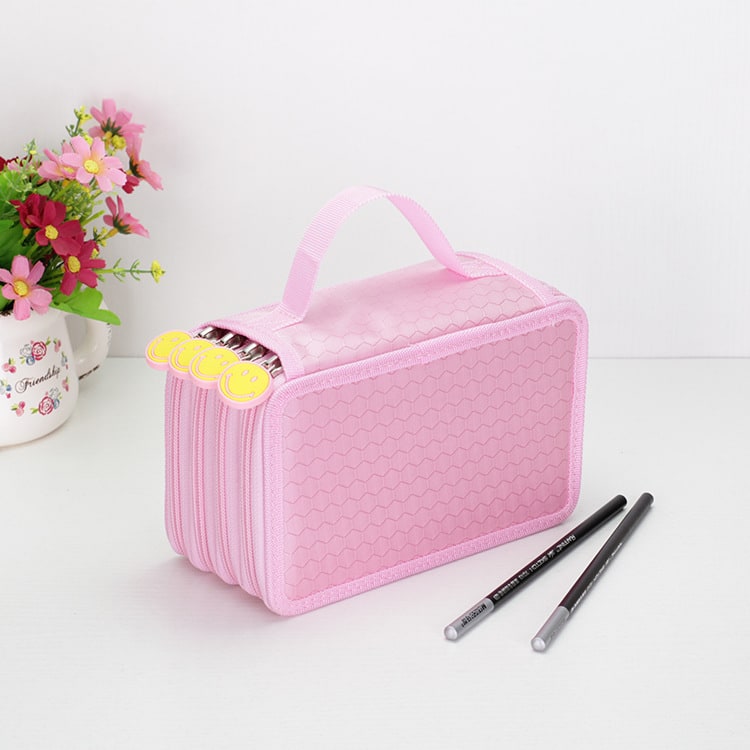 Pencil Case Zippered Holder Large Capacity Art Supply Organizer - Image 13