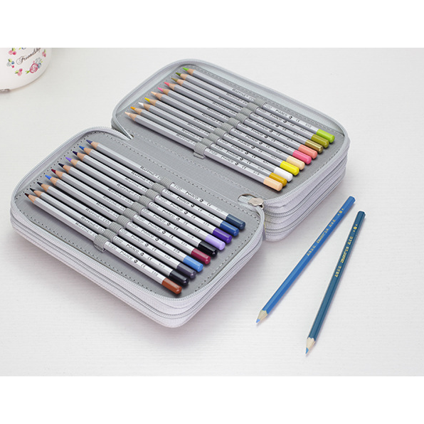 Pencil Case Zippered Holder Large Capacity Art Supply Organizer - Image 5