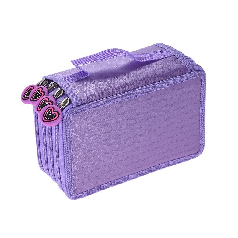 Pencil Case Zippered Holder Large Capacity Art Supply Organizer - Image 7