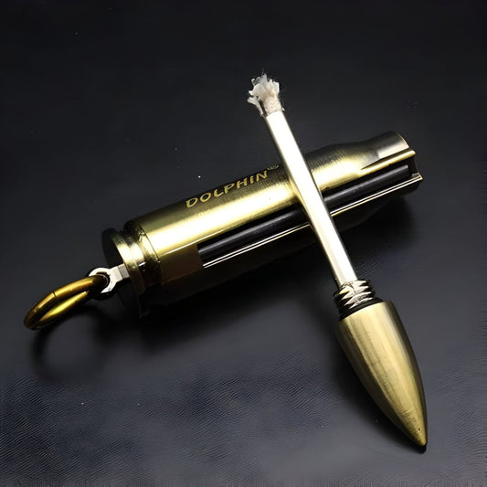 Permanent Match Lighter Reusable Match Lighter Metal Keychain Survival - Image 1