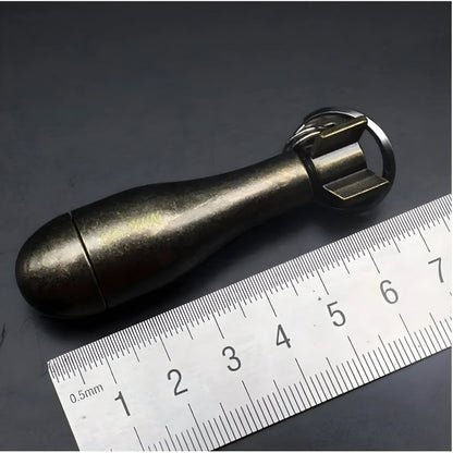 Permanent Match Lighter Reusable Match Lighter Metal Keychain Survival - Image 7