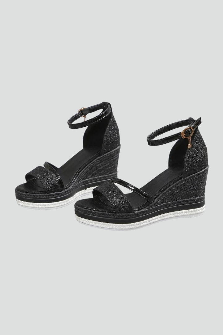 Platform Sandals for Women Comfort Sandals Wedge Sandals Slip-On 8-11 - Image 1