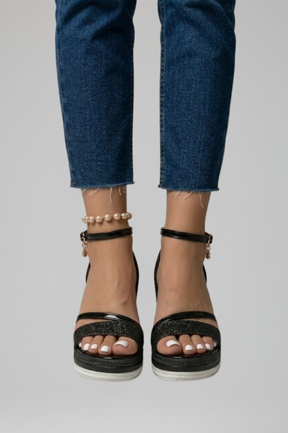 Platform Sandals for Women Comfort Sandals Wedge Sandals Slip-On 8-11 - Image 3