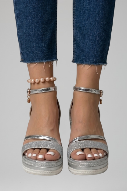 Platform Sandals for Women Comfort Sandals Wedge Sandals Slip-On 8-11 - Image 8
