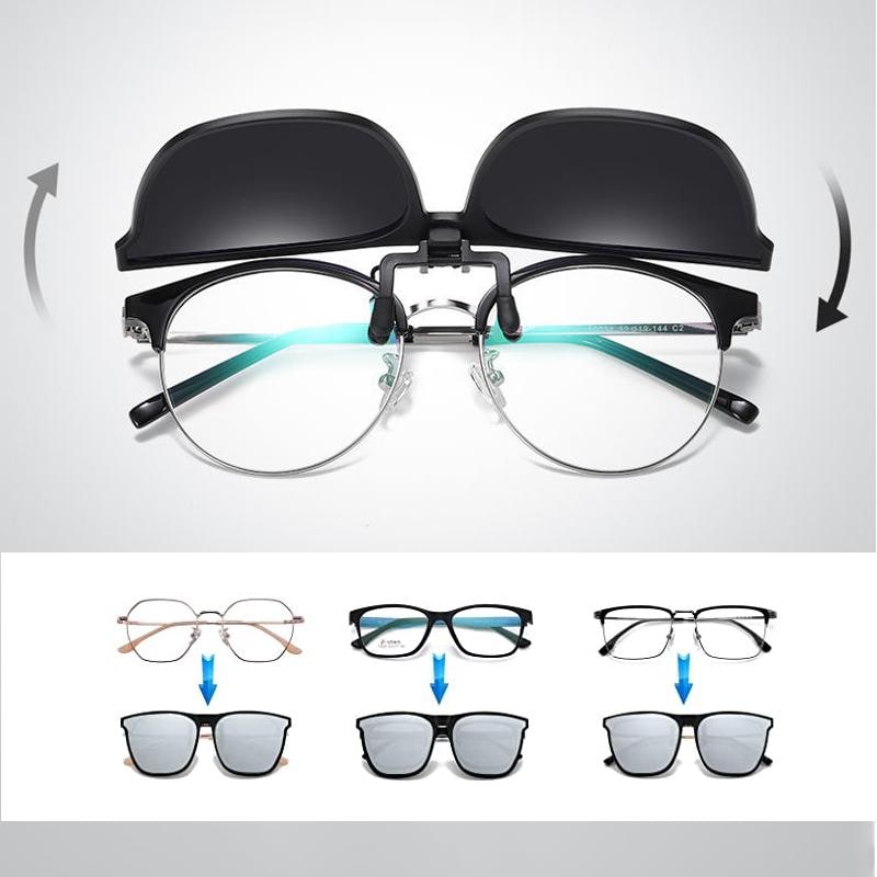 Polarized Sunglasses Sunglasses for Prescription Clip on Sunglasses - Image 6