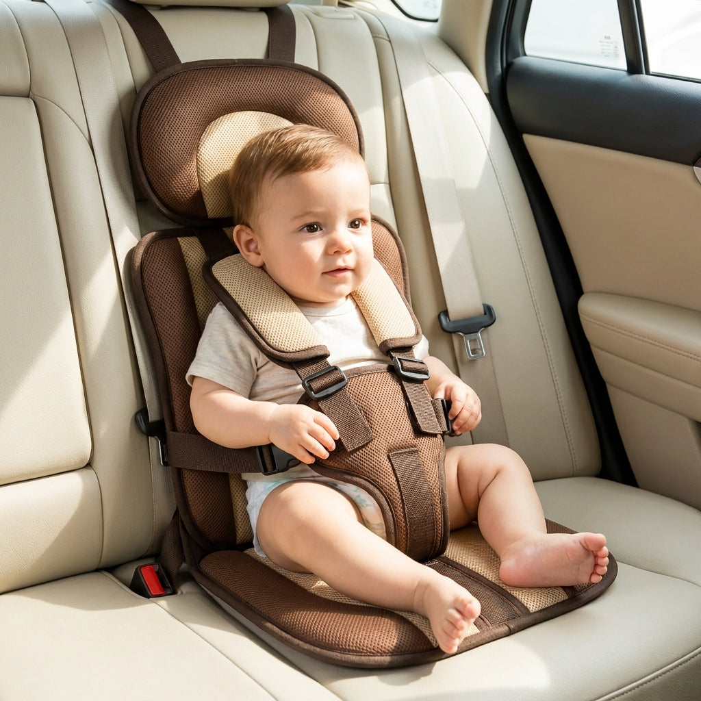 Car Seat for Travel Portable Car Seat Child 5 Point Harness Foldable - Image 3
