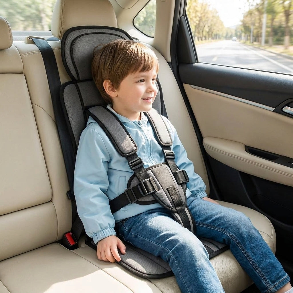 Car Seat for Travel Portable Car Seat Child 5 Point Harness Foldable - Image 4