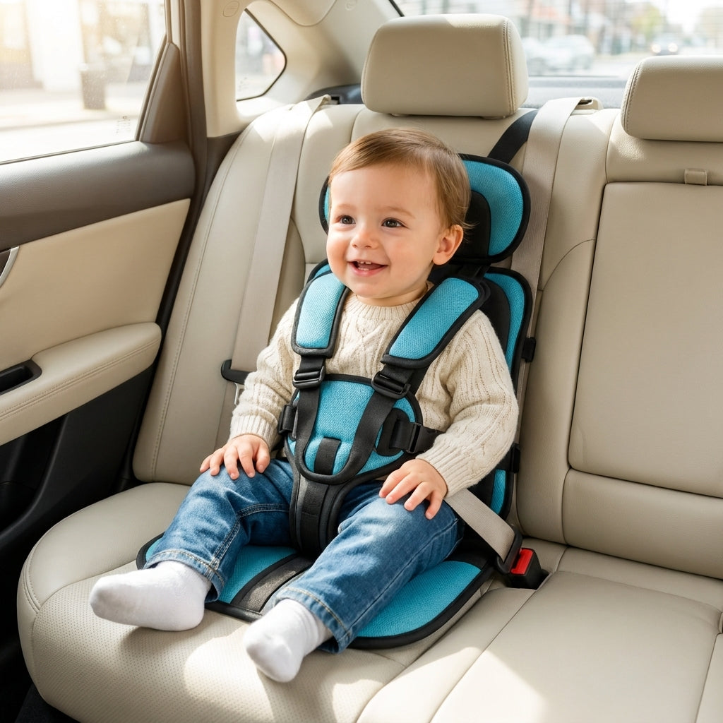 Car Seat for Travel Portable Car Seat Child 5 Point Harness Foldable - Image 12