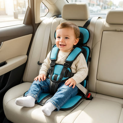 Car Seat for Travel Portable Car Seat Child 5 Point Harness Foldable - Image 12