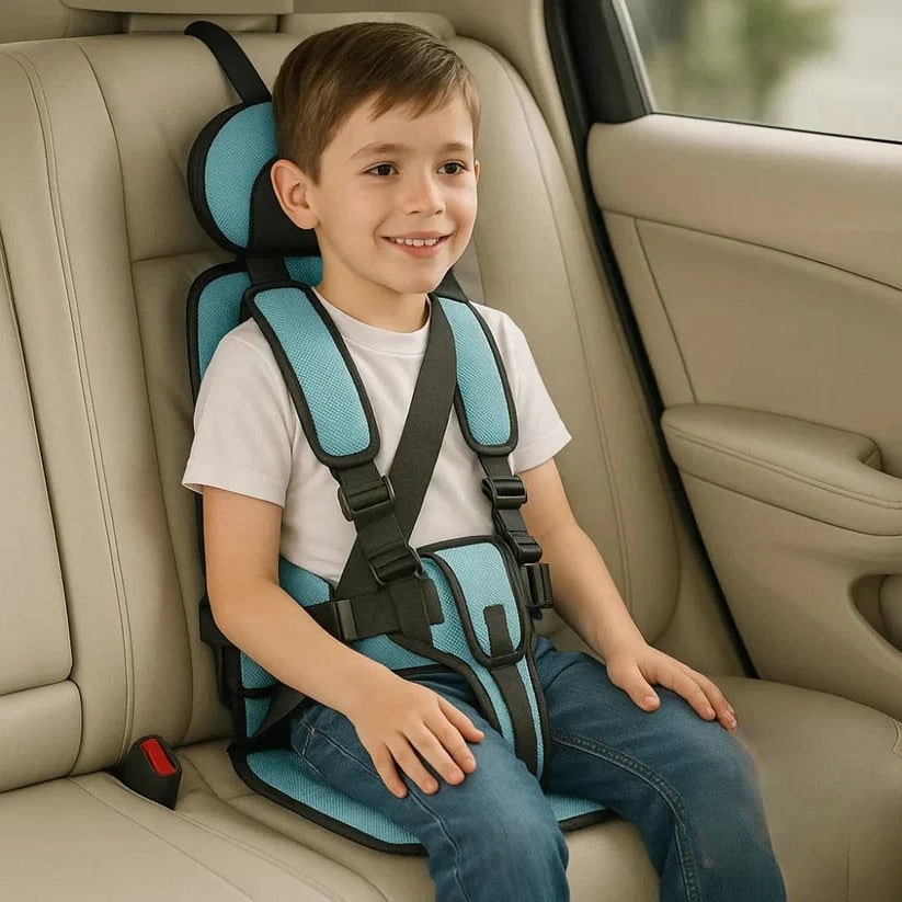 Portable Child Car Seat Foldable 5 Point Harness Padded Travel - Image 17
