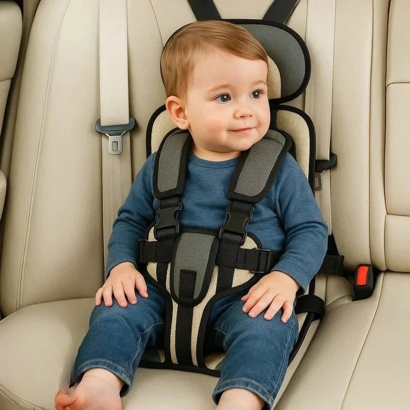 Portable Child Car Seat Foldable 5 Point Harness Padded Travel - Image 4