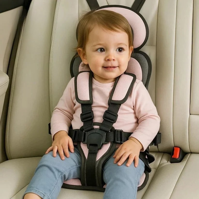 Portable Child Car Seat Foldable 5 Point Harness Padded Travel - Image 6