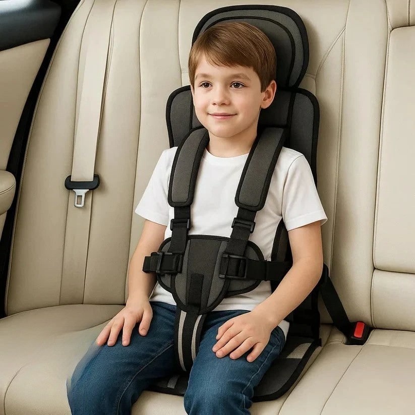 Portable Child Car Seat Foldable 5 Point Harness Padded Travel - Image 7
