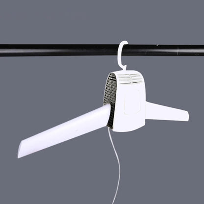 Portable Outdoor Travel Mini Folding Electric Clothes Drying Hanger With Shoe Tube - Image 3