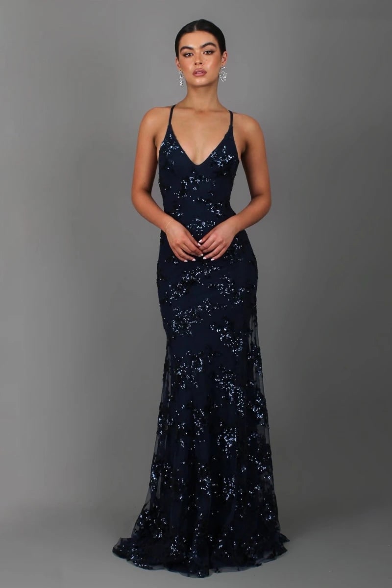 Prom Dress Sequin Long Sequin Dress Evening Gown Formal Gown - Image 1